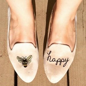 C. Wonder “Bee” Happy smoking flats 🐝